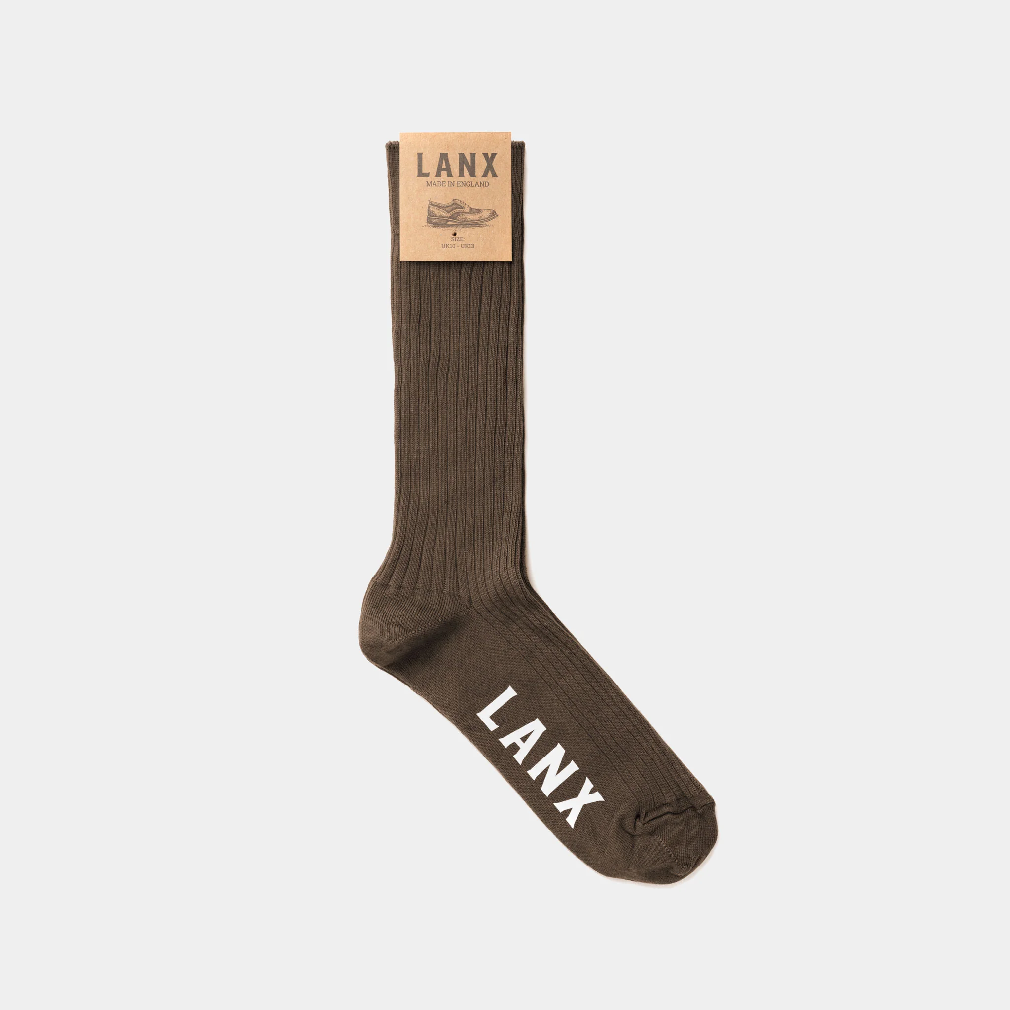 DRESS SOCK / COFFEE
