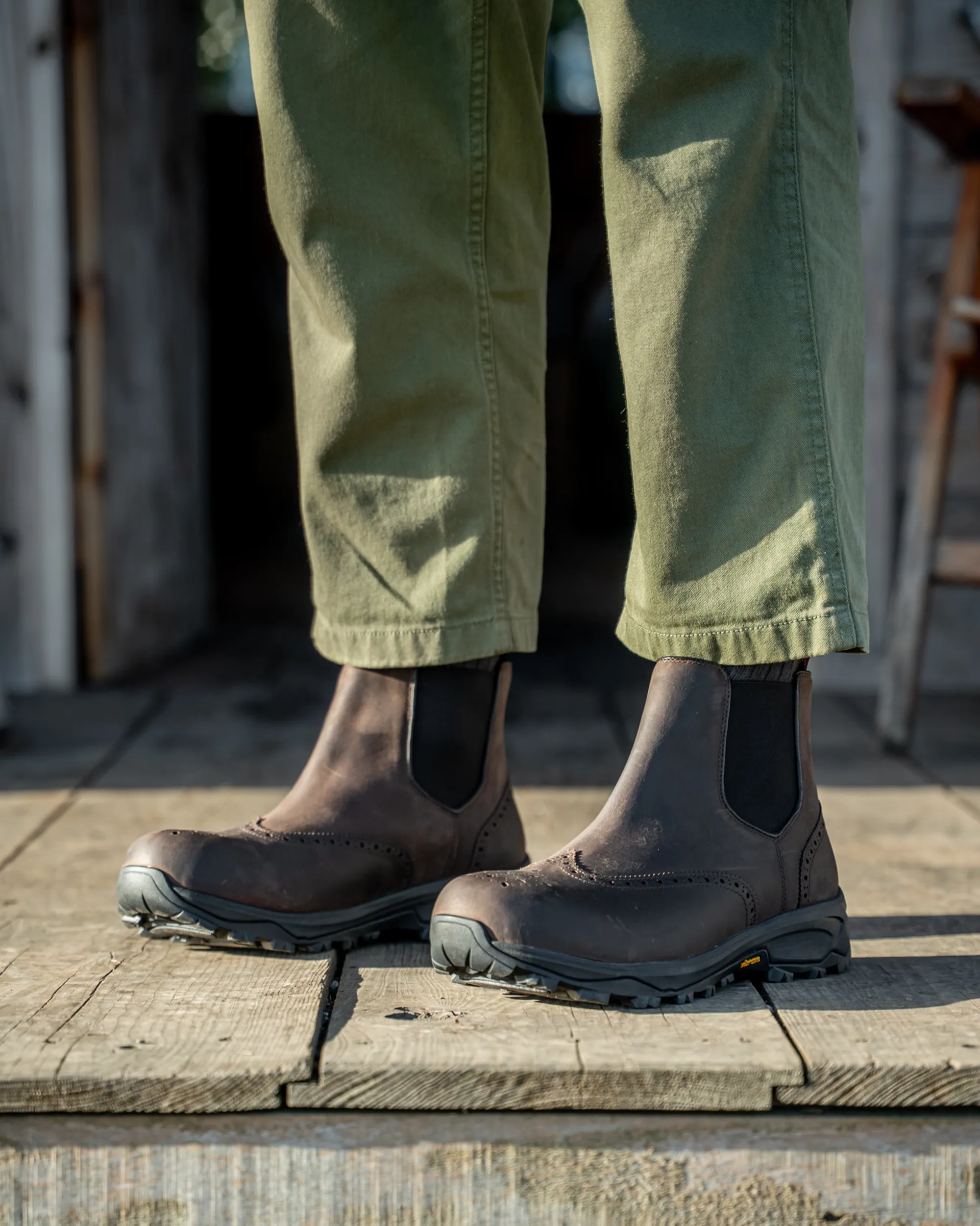 MALHAM // BROWN DISTRESSED - Image 3