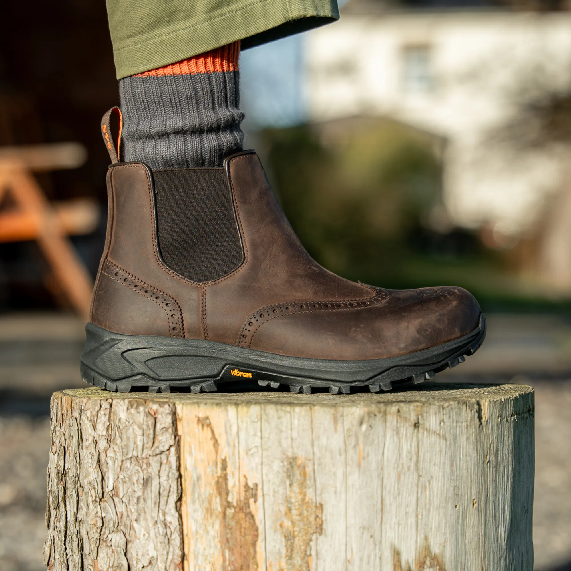MALHAM // BROWN DISTRESSED - Image 7